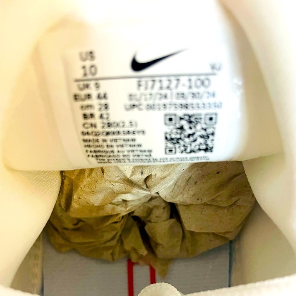 New Men’s Nike Free Metcon 6 white Size 9 - Picture 5 of 9